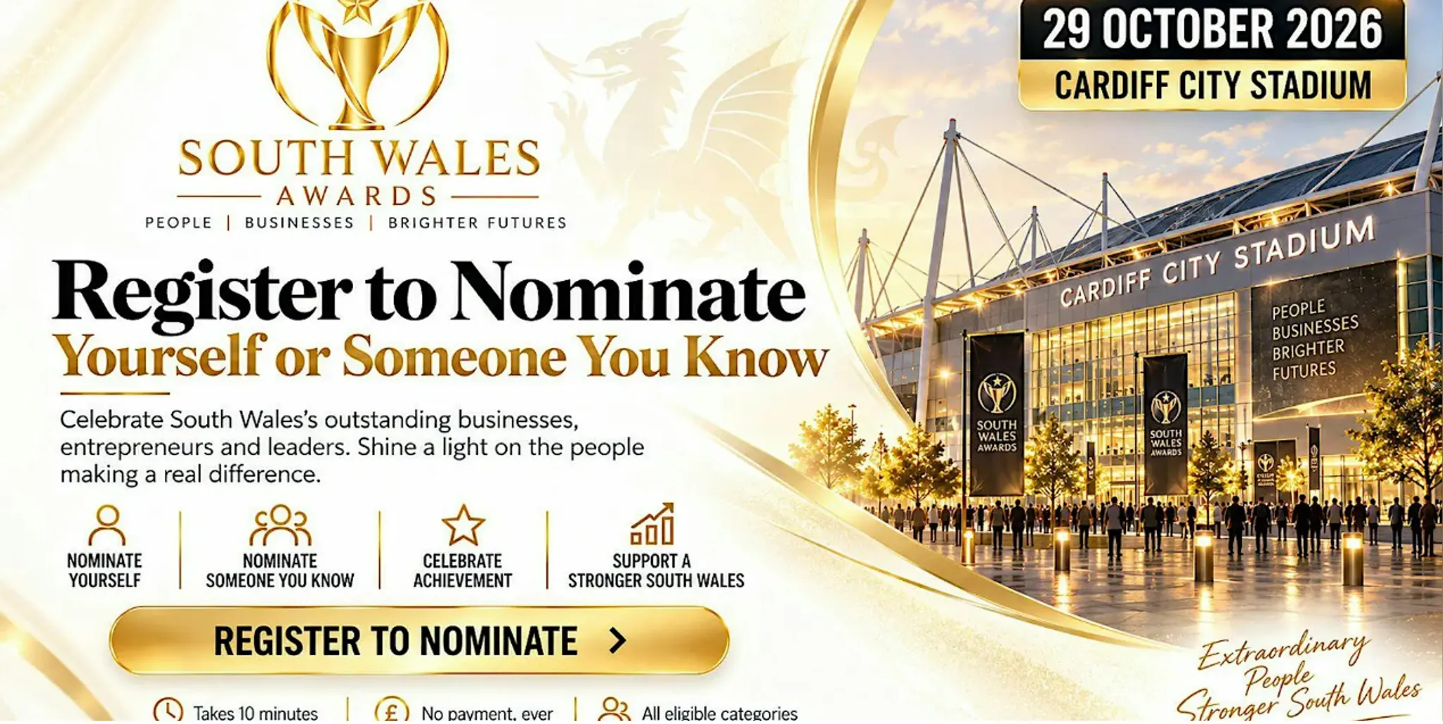 South Wales Awards 2026-27 | Register Your Interest to Nominate